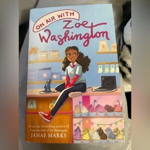 On Air with Zoe Washington Hard Cover Book with Dust Jacket